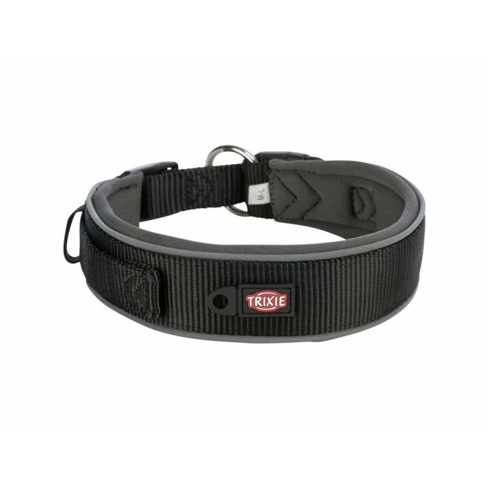 Collar para Perro Trixie Premium Negro Grafito M/L 40-48 cm 6 Collar para Perro Trixie Premium Negro Grafito M/L 40-48 cm 6
