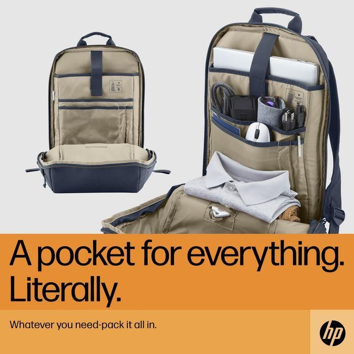 HP Travel 18 Liter 15.6 Iron Grey Laptop Backpack 4 HP Travel 18 Liter 15.6 Iron Grey Laptop Backpack 4