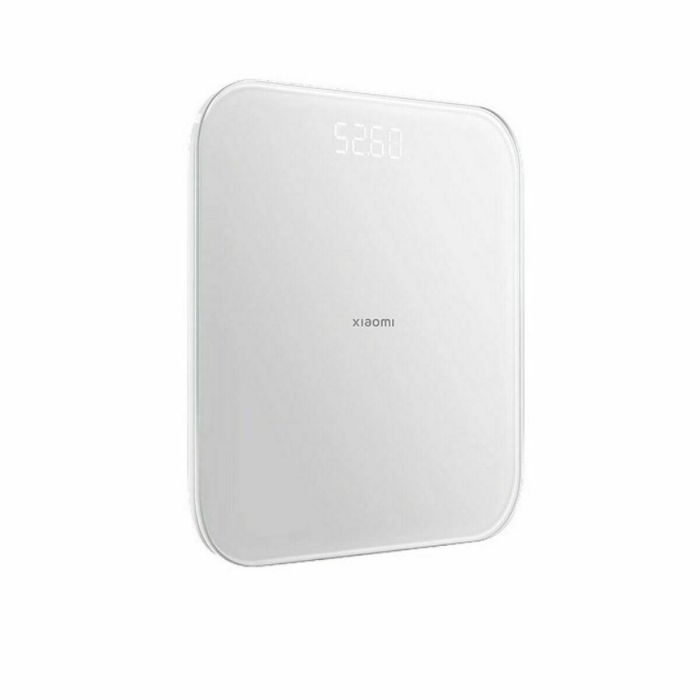 Xiaomi Báscula Inteligente S200 Plaza Blanco, Sensor de Alta Precisión para Detectar el Más Ligero Cambio de Peso, Compatible con Xiaomi Home 1