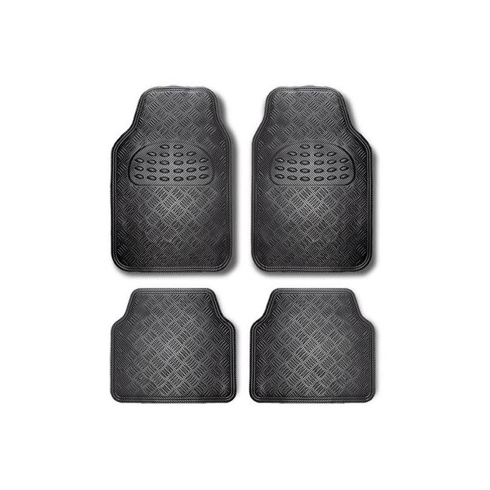 Set de Alfombrillas para Coche BC Corona ALF10130 Universal Carbón (4 pcs)