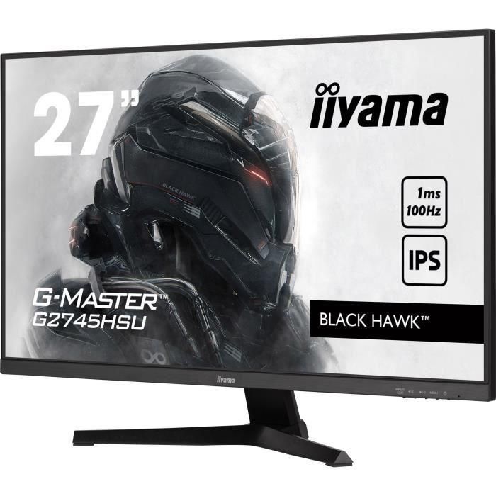 Iiyama G2745HSU-B2 Monitor G-MASTER 27" Full HD IPS, 100Hz, 300cd/m², 1ms, HDMI, DisplayPort, USB, Negro 2
