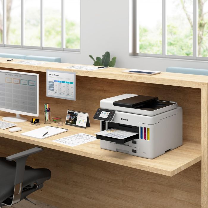 Canon MAXIFY GX7050 MegaTank Impresora Multifunción 4 en 1 A4 LAN WLAN Dúplex ADF 5 Canon MAXIFY GX7050 MegaTank Impresora Multifunción 4 en 1 A4 LAN WLAN Dúplex ADF 5