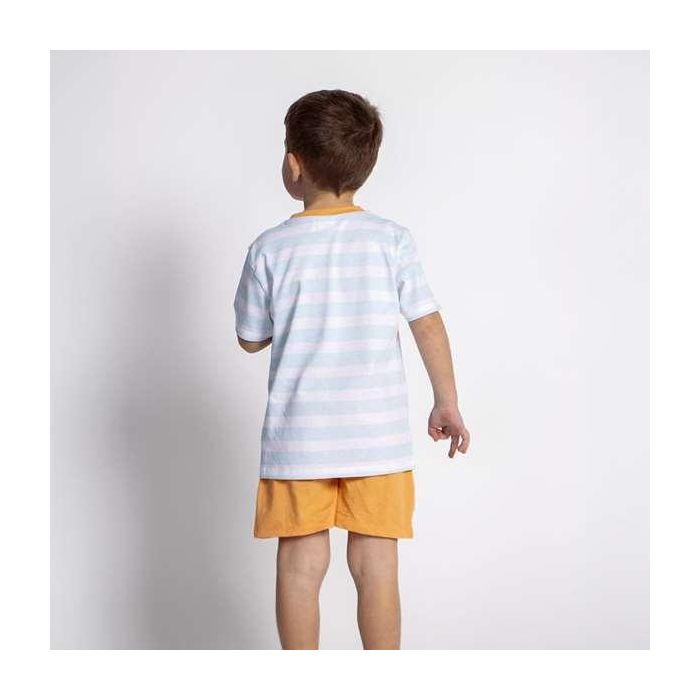 Cerdá Pijama Corto Single Jersey de Bluey para Niños - Talla 4 Años - Color Azul Claro 5