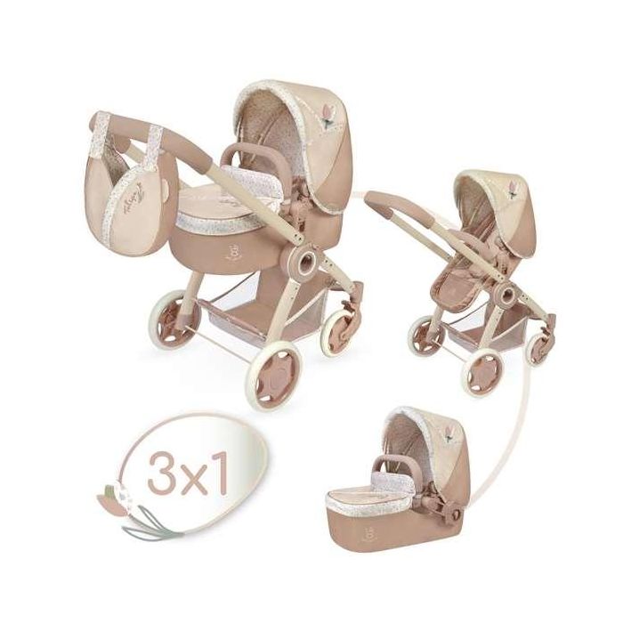 Decuevas Coche de Muñeca 3x1 Plegable con Bolso para Muñecas hasta 48 cm - Dimensiones 41x62x70 cm 4 Decuevas Coche de Muñeca 3x1 Plegable con Bolso para Muñecas hasta 48 cm - Dimensiones 41x62x70 cm 4