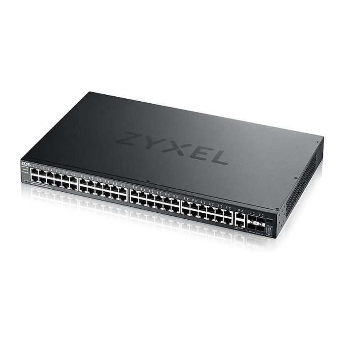 Zyxel XGS2220-54 M RM Switch Gestionado L3 Gigabit Ethernet 48 Puertos 10G Montaje en Rack Zyxel XGS2220-54 M RM Switch Gestionado L3 Gigabit Ethernet 48 Puertos 10G Montaje en Rack