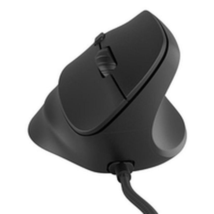 NATEC Crake 2 Pro Ratón Óptico USB Tipo A para Mano Derecha, Diseño Vertical, 12800 DPI, 6 Botones, Iluminación RGB Negro 9