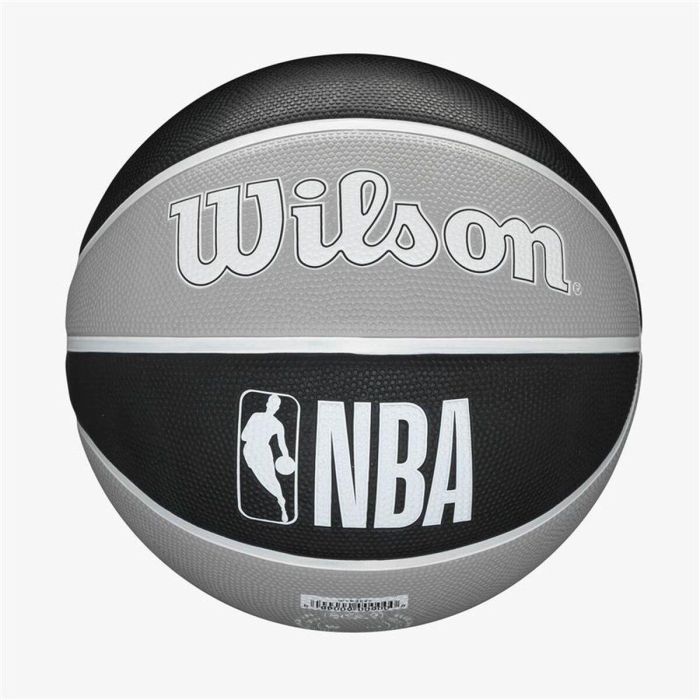 Balón de Baloncesto Wilson Nba Team Tribute San Spurs Negro Caucho Balón de Baloncesto Wilson Nba Team Tribute San Spurs Negro Caucho