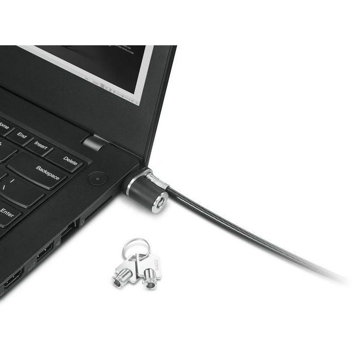 Lenovo Candado de Seguridad NanoSaver Essential para Laptops, Monitores y Equipos de Oficina 2