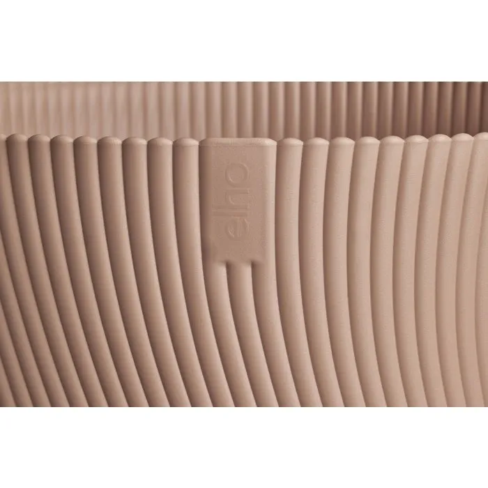 ELHO Maceta Sereh Tall 30, Alta 22 L, 30 * 29.5 * 41 cm, Marrón, para Balcón Interior y Exterior
