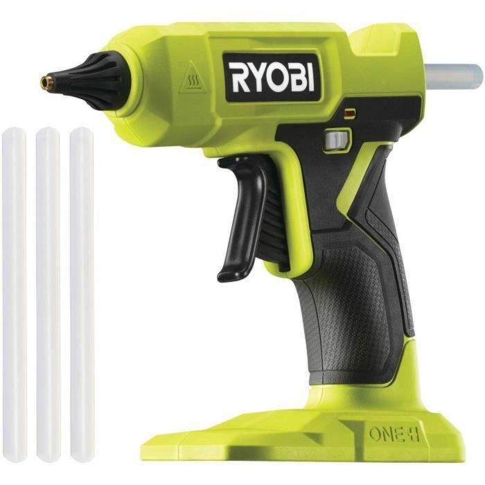 Ryobi RGLU18-0 Pistola de pegamento 18V con indicador de calentamiento y gatillo de velocidad variable, incluye 3 barras. 0 Ryobi RGLU18-0 Pistola de pegamento 18V con indicador de calentamiento y gatillo de velocidad variable, incluye 3 barras. 0