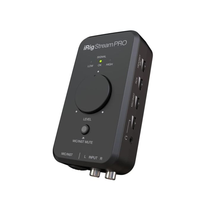 IKMULTIMED iRig Stream Pro Interfaz de audio digital para streaming profesional