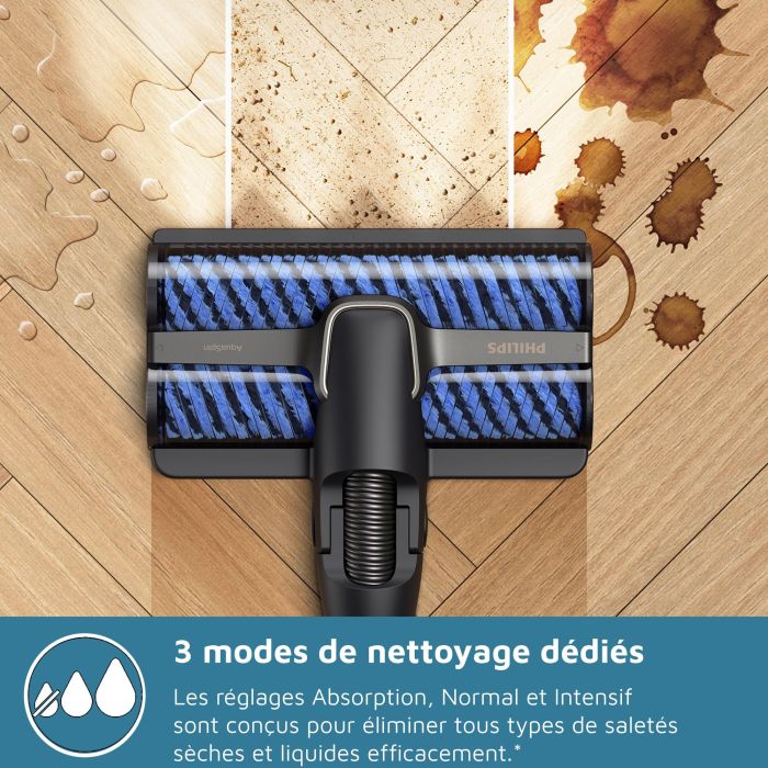 Philips Aspiradora inalámbrica AquaTrio XW9463/11 - Cepillos AquaSpin alta velocidad y sistema de autolimpieza 5 Philips Aspiradora inalámbrica AquaTrio XW9463/11 - Cepillos AquaSpin alta velocidad y sistema de autolimpieza 5