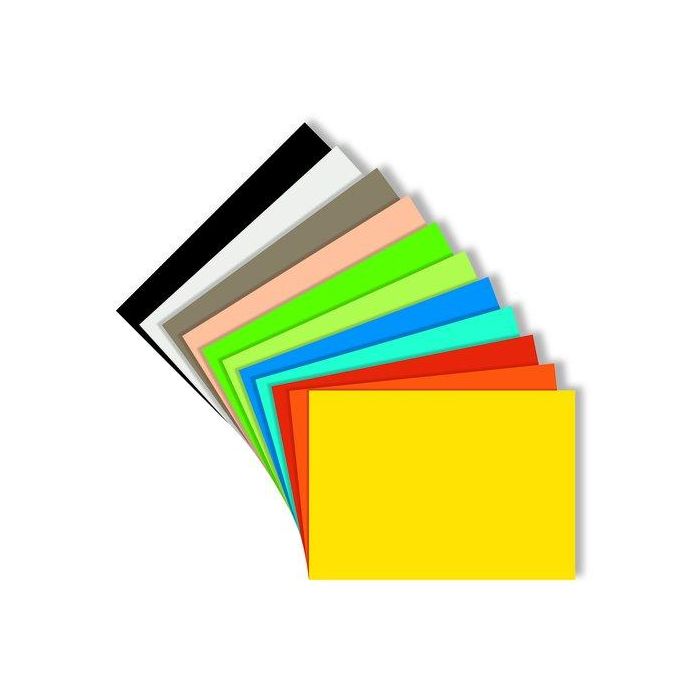 Cartulina 50X65 Cm Iris 185G Negro Paquete De 125