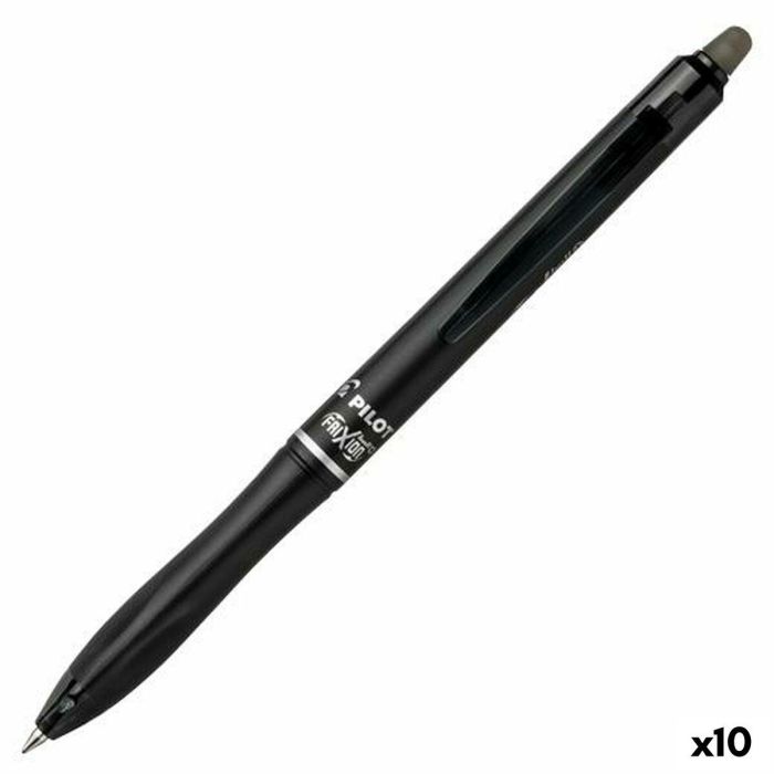 Bolígrafo Pilot FRIXION BALL PLUS Negro 0,7 mm (10 Unidades) 0 Bolígrafo Pilot FRIXION BALL PLUS Negro 0,7 mm (10 Unidades) 0
