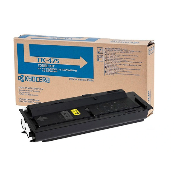 KYOCERA TONER LASER NEGRO TK475 15.000 PAGINAS FS6025/6030MFP FS-6525/6530 3 KYOCERA TONER LASER NEGRO TK475 15.000 PAGINAS FS6025/6030MFP FS-6525/6530 3