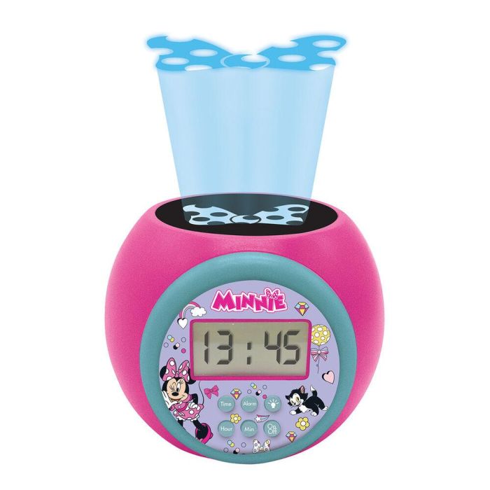 Reloj Despertador Proyector Minnie Disney 1
