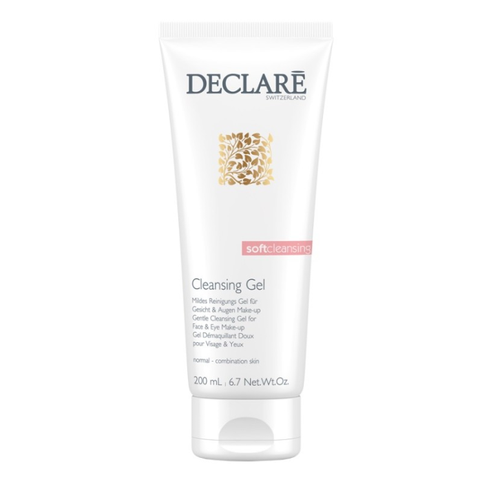 Declare Limpiador Suave Facial y Desmaquillante de Maquillaje para Rostro y Ojos 200 ml