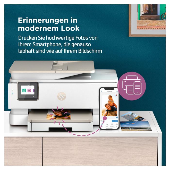 HP Envy 7920E Multifunción Inyección Color WiFi Imprime Escanea Copia Duplex 14