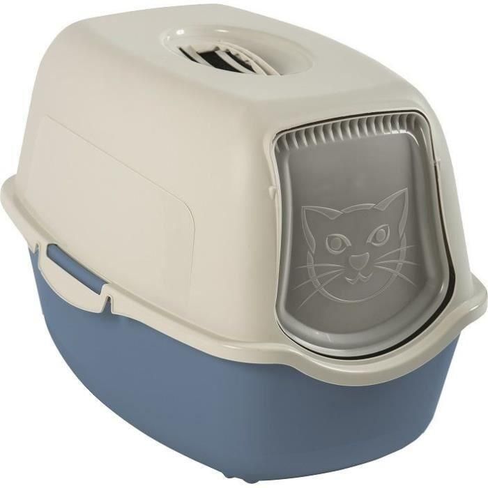 Cat Toilet Eco Bailey Blanco Azul Cielo Cat Toilet Eco Bailey Blanco Azul Cielo
