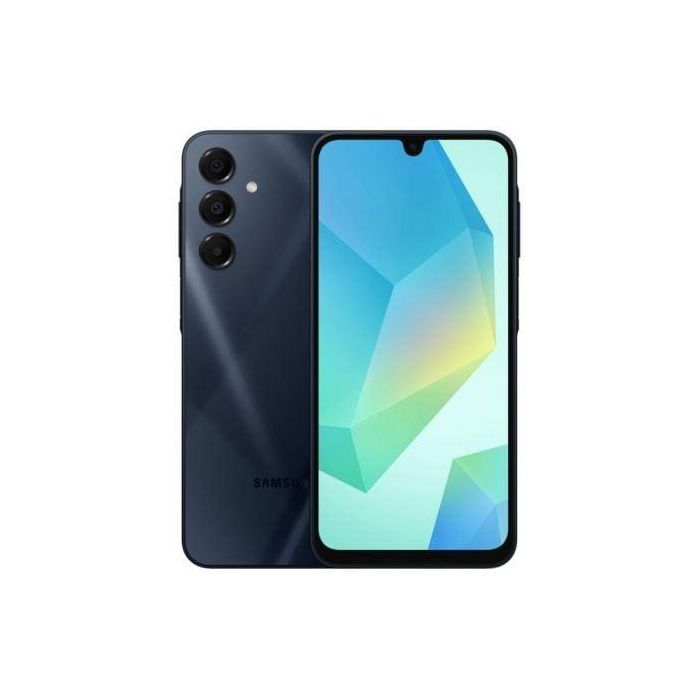 Samsung A166 4-128 BK Smartphone Galaxy A16 5G, 4GB RAM, 128GB, Pantalla 6.7" Super AMOLED FHD+, Cámara 50MP, Batería 5000 mAh, Negro Azul Samsung A166 4-128 BK Smartphone Galaxy A16 5G, 4GB RAM, 128GB, Pantalla 6.7" Super AMOLED FHD+, Cámara 50MP, Batería 5000 mAh, Negro Azul