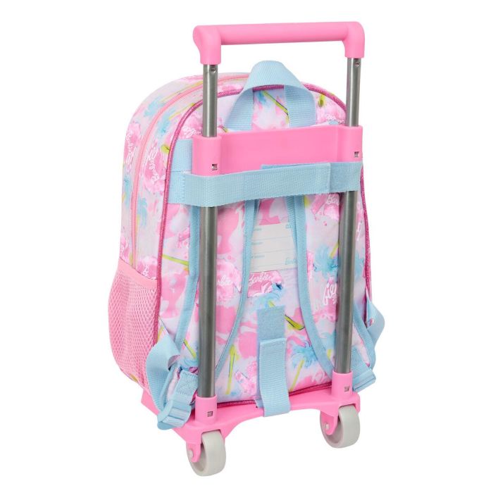 Mochila Escolar con Ruedas Barbie Painterly Rosa Azul cielo 26 x 11 x 67 cm 26 x 34 x 11 cm 2 Mochila Escolar con Ruedas Barbie Painterly Rosa Azul cielo 26 x 11 x 67 cm 26 x 34 x 11 cm 2
