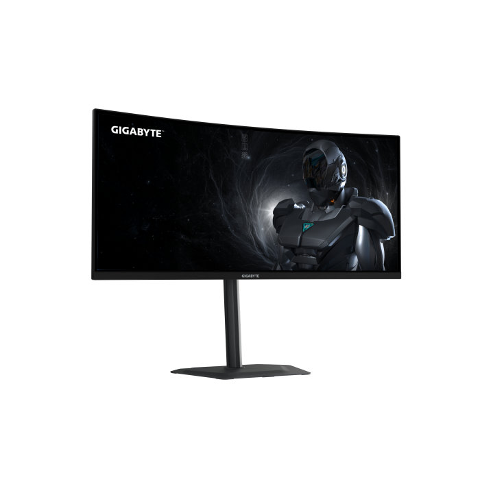 GIGABYTE GS34WQCA Monitor Gaming Curvo 34" WQHD 3440x1440, 1500R, 120Hz, 1ms, FreeSync Premium, HDR10 2