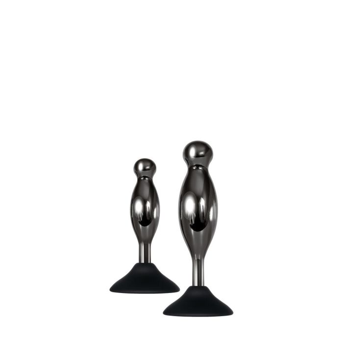 Plug Anal Evolved Gris 2 Piezas 10 Plug Anal Evolved Gris 2 Piezas 10