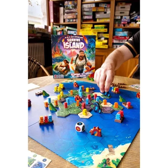 Asmodee Sobrevive a la Isla - Juego de Mesa (Idioma Francés) 5