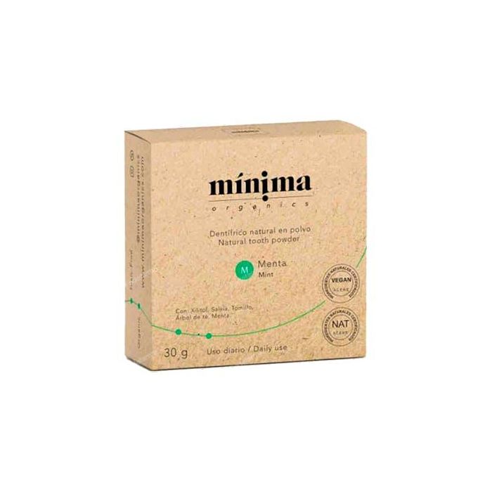 Dentifrico En Polvo Menta Lata 30G Dentifrico En Polvo Menta Lata 30G