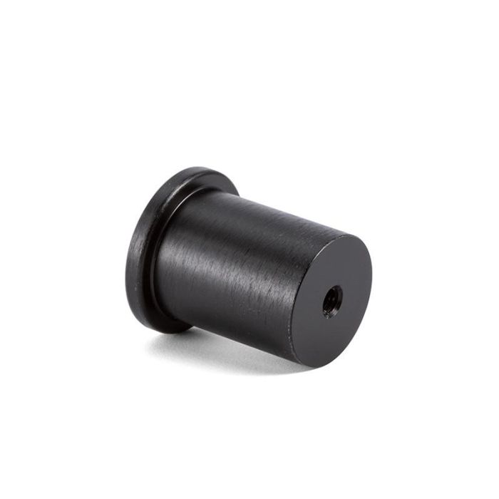 Pomo Aluminio Modelo Round Ø25 Acabado Negro Cepillad Viefe 2 Pomo Aluminio Modelo Round Ø25 Acabado Negro Cepillad Viefe 2