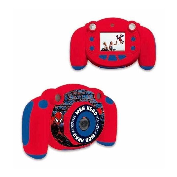 Lexibook Dj080Sp Cámara Digital HD Spiderman con Vídeo 1080p y Fotos 12MP para Niños +5 años