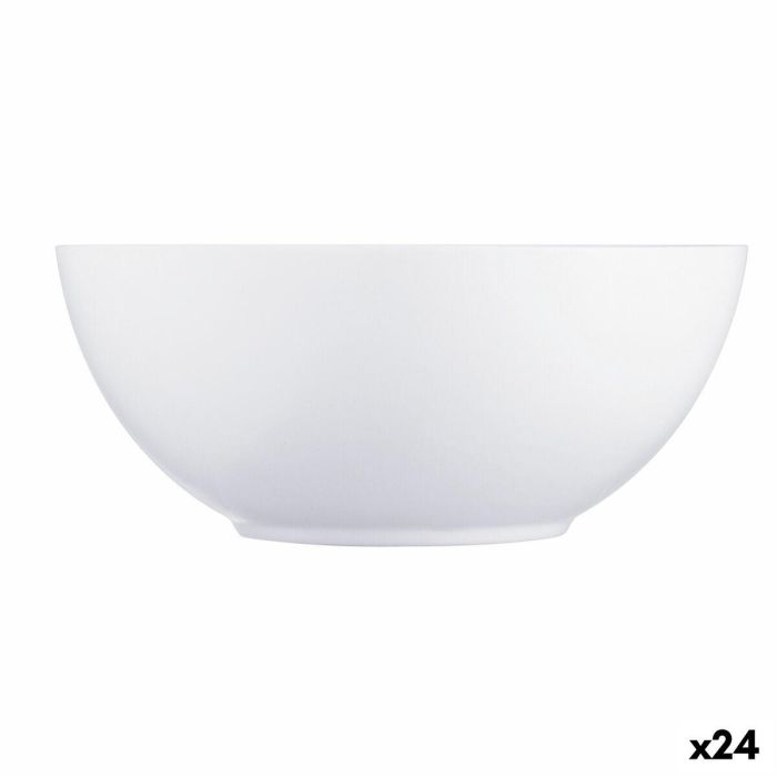 Bol Luminarc Diwali Blanco Vidrio Ø 18 cm (24 Unidades) 0 Bol Luminarc Diwali Blanco Vidrio Ø 18 cm (24 Unidades) 0