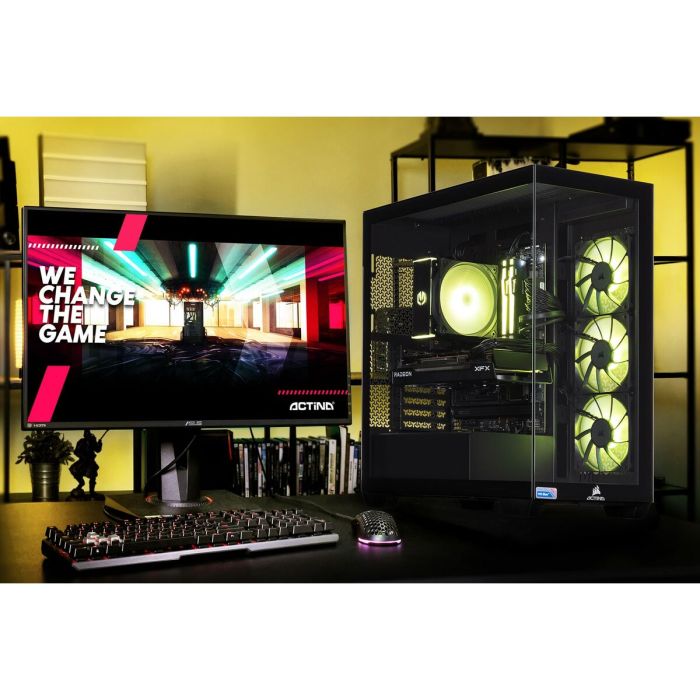 PC de Sobremesa Actina KOMACNGIP0212 AMD RYZEN™ 5 7500F 32 GB RAM 1 TB SSD AMD Radeon RX 7700 xt 2 PC de Sobremesa Actina KOMACNGIP0212 AMD RYZEN™ 5 7500F 32 GB RAM 1 TB SSD AMD Radeon RX 7700 xt 2