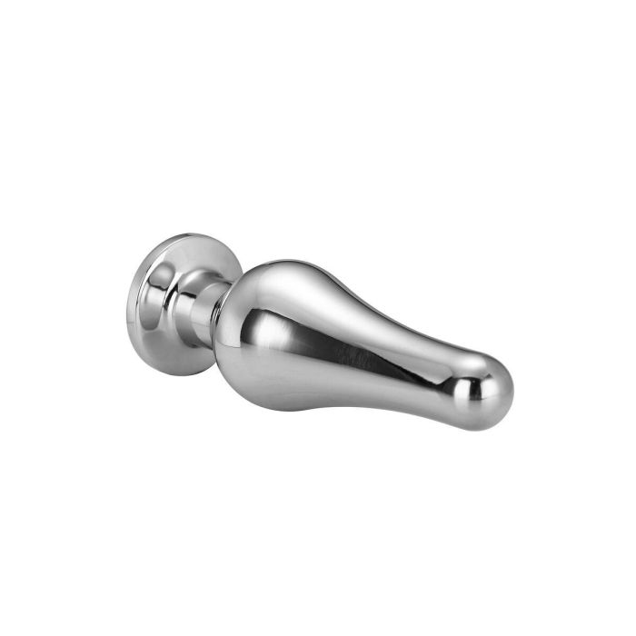 Plug Anal Dream Toys Gleaming Love Plateado 3 Plug Anal Dream Toys Gleaming Love Plateado 3