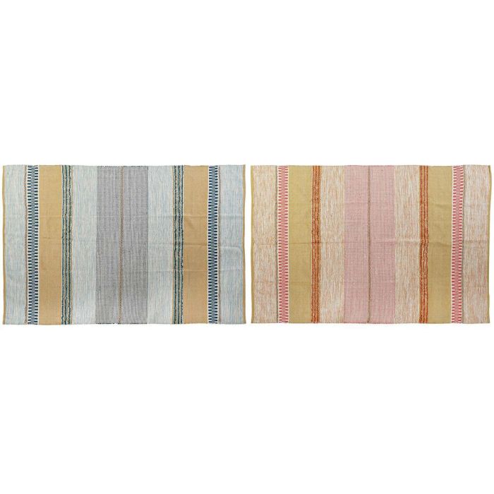 Alfombra Moderno DKD Home Decor Multicolor 290 x 1 x 200 cm (2 Unidades) Alfombra Moderno DKD Home Decor Multicolor 290 x 1 x 200 cm (2 Unidades)