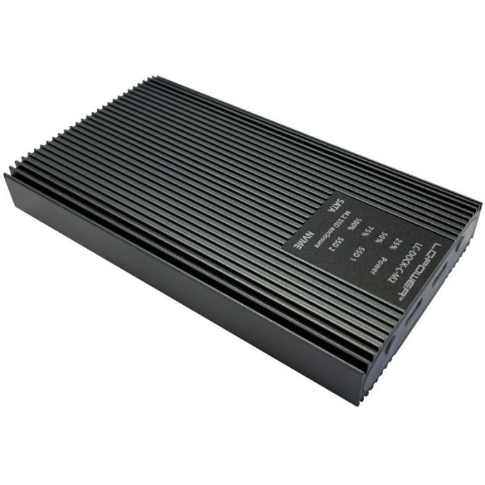 D LC-Power NVMe/SATA SSD M.2 USB-C 1 D LC-Power NVMe/SATA SSD M.2 USB-C 1