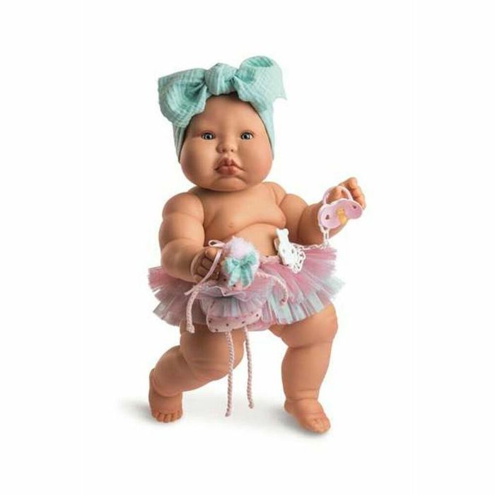 Muñeca chubby baby bailarina. un gordete de rechupete!! cuerpo vinilo articulado 50 cm.