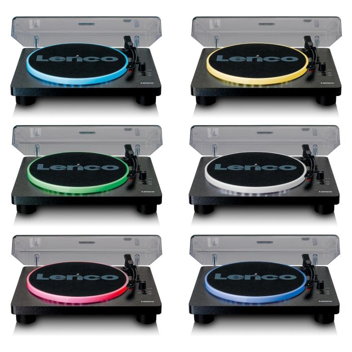 Lenco LS-50LED schwarz Tocadiscos de tracción por correa con reproducción MP3, Manual, Negro, Plástico, Madera, 33, 45, 78 RPM Lenco LS-50LED schwarz Tocadiscos de tracción por correa con reproducción MP3, Manual, Negro, Plástico, Madera, 33, 45, 78 RPM