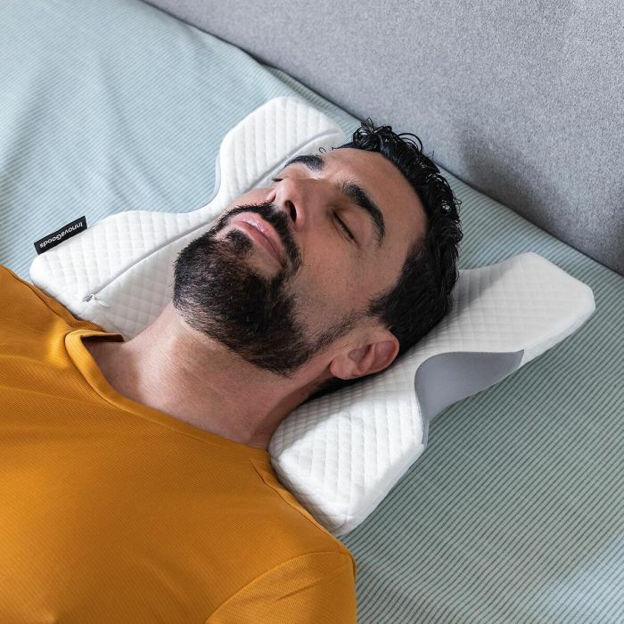 Almohada Viscoelástica Cervical para Parejas Cozzy InnovaGoods 8 Almohada Viscoelástica Cervical para Parejas Cozzy InnovaGoods 8