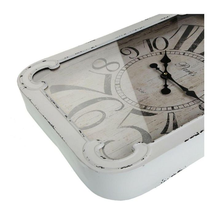 Versa Reloj de Pared Cuadrado 6.5x74x40 cm Metal 1 Versa Reloj de Pared Cuadrado 6.5x74x40 cm Metal 1