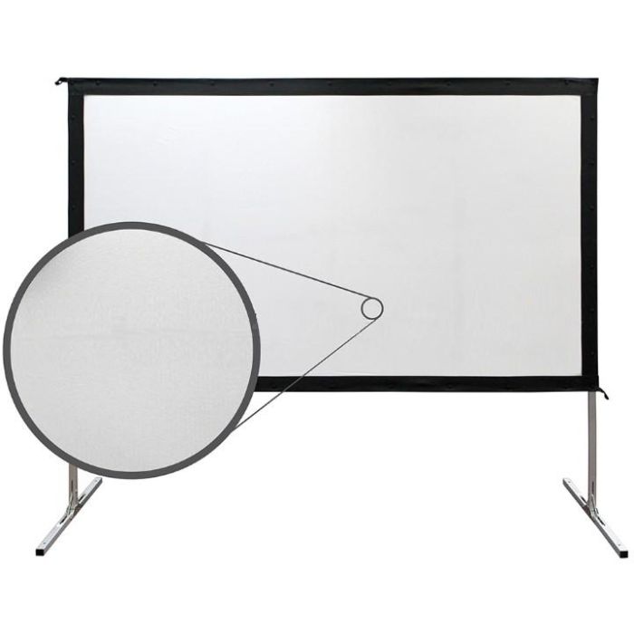 Elite Screens Outdoor 16:9 299*168cm Yard Master2 Dual silb. 5