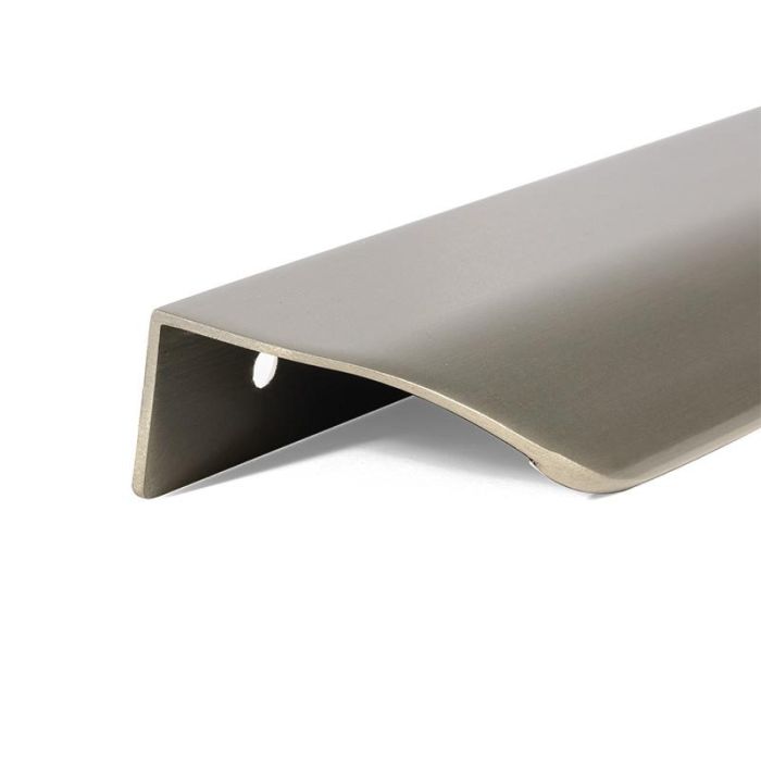 Tirador Aluminio Modelo Biel Acabados Niquel Cepillado Y Negro Mate Acabado Negro Mate Dist. Agujero Dist. 256Mm. System 2 Tirador Aluminio Modelo Biel Acabados Niquel Cepillado Y Negro Mate Acabado Negro Mate Dist. Agujero Dist. 256Mm. System 2