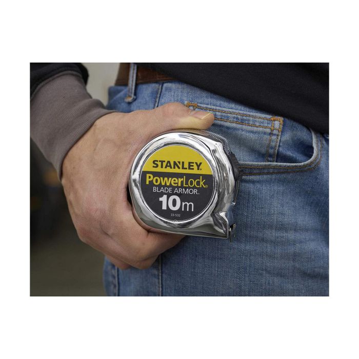 Stanley 0-33-532 Flexómetro Blade Armor Powerlock 10m x 25mm 6