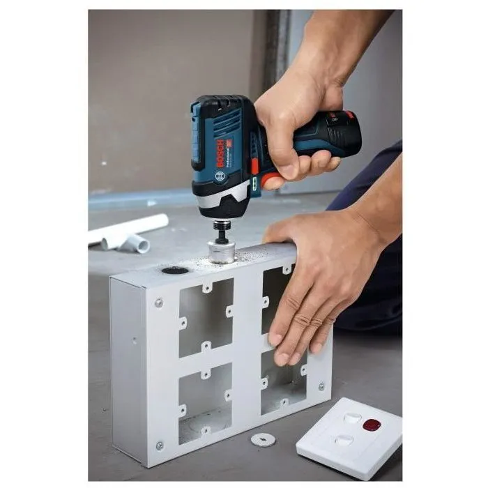 Bosch Professional Atornillador de Impacto GDR 12V-105 + 2 Baterías 2.0Ah + LBOXX 06019A6977 4 Bosch Professional Atornillador de Impacto GDR 12V-105 + 2 Baterías 2.0Ah + LBOXX 06019A6977 4