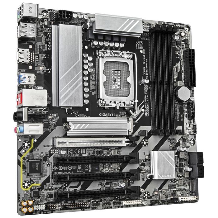 Gigabyte B860M DS3H WIFI6E Placa Base Micro ATX Socket LGA1851 DDR5 para Intel Core Ultra, LAN 2.5G, PCIe 5.0, 2x M.2 2 Gigabyte B860M DS3H WIFI6E Placa Base Micro ATX Socket LGA1851 DDR5 para Intel Core Ultra, LAN 2.5G, PCIe 5.0, 2x M.2 2
