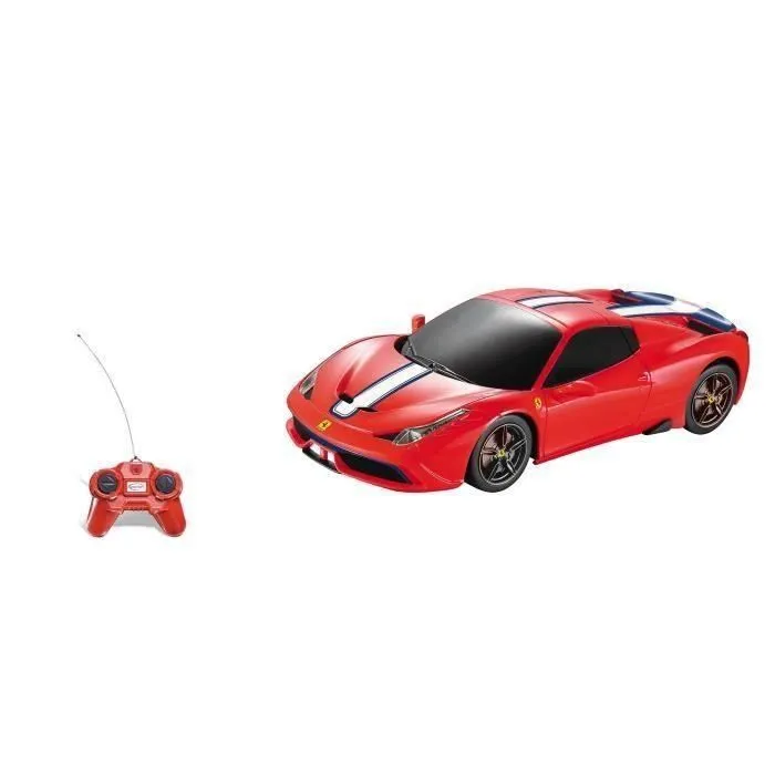 Mondo Coche a control remoto Ferrari 458 Italia Spec Escala 1:24 RC 8 km/h para niños a partir de 3 años 1