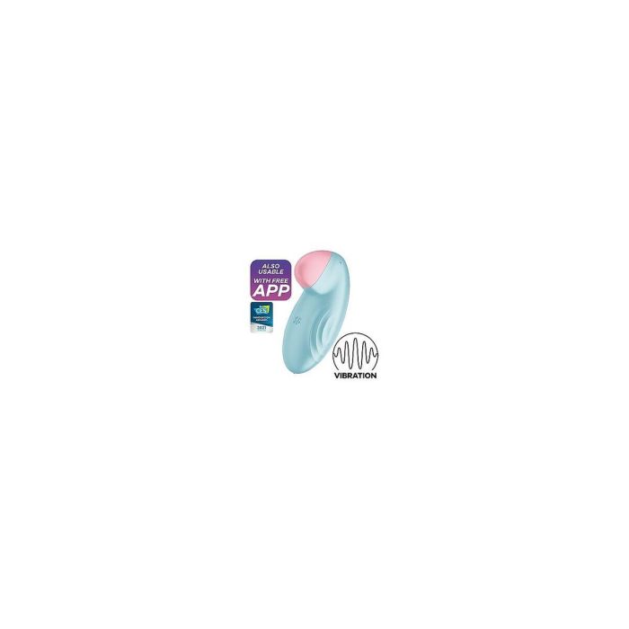 Vibrador Satisfyer Tropical Tip Light Azul Vibrador Satisfyer Tropical Tip Light Azul