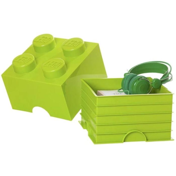 Room Copenhagen LEGO Storage Brick 4 hellgrn (grn) 1 Room Copenhagen LEGO Storage Brick 4 hellgrn (grn) 1