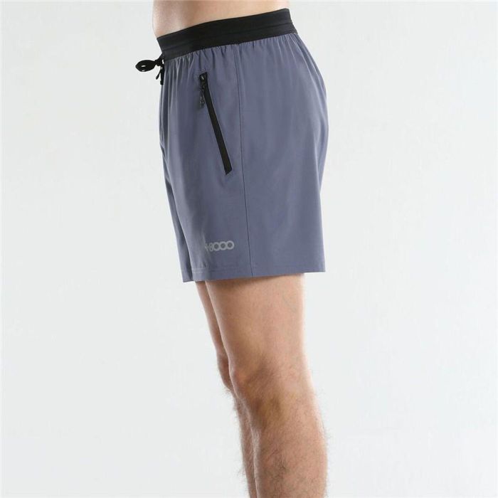 Pantalón Corto Deportivo +8000 Krinen Gris Pantalón Corto Deportivo +8000 Krinen Gris