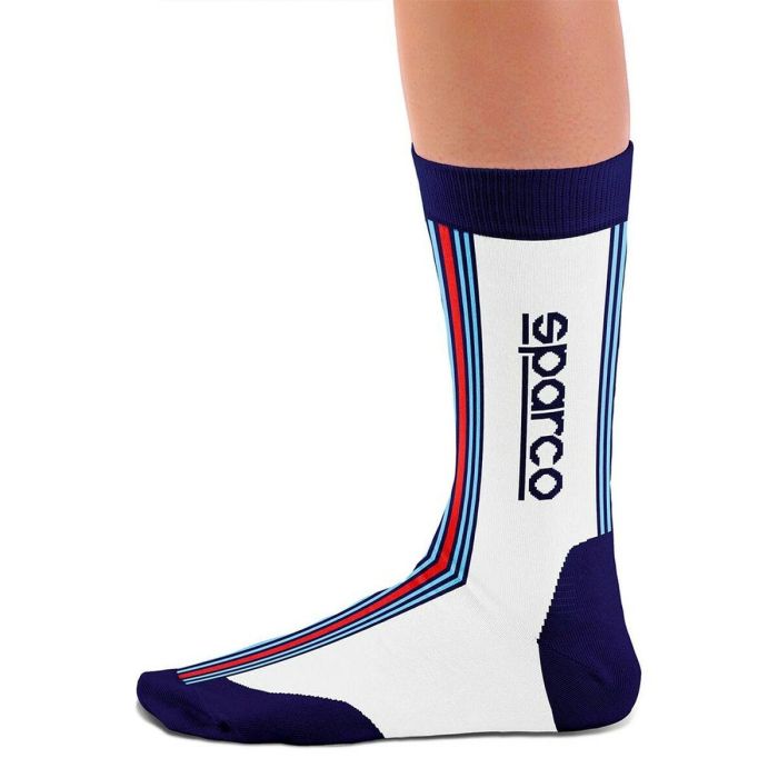 Sparco S099145MRBIBMN2 Calcetines Martini Racing Sin Costuras Algodón Peinado Cómodos Talla 41-46 Blanco Azul Marino 2 Sparco S099145MRBIBMN2 Calcetines Martini Racing Sin Costuras Algodón Peinado Cómodos Talla 41-46 Blanco Azul Marino 2